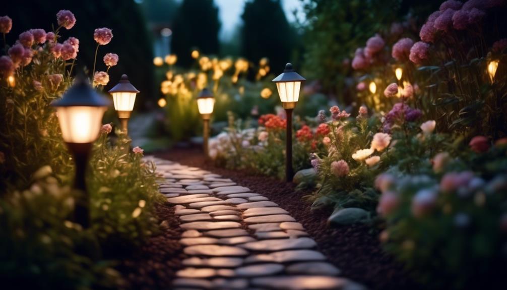 illuminating outdoor walkways