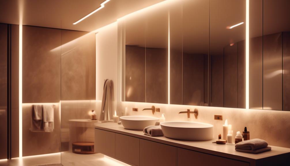 modern bathroom lighting advancements