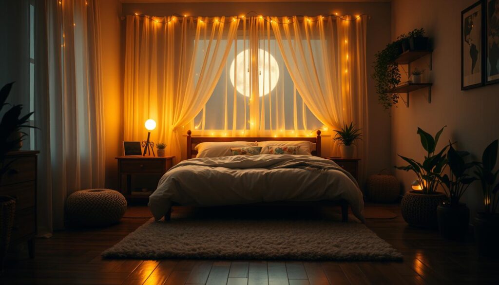 small bedroom lighting