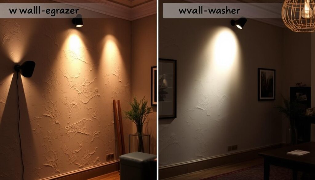 wall grazer vs wall washer